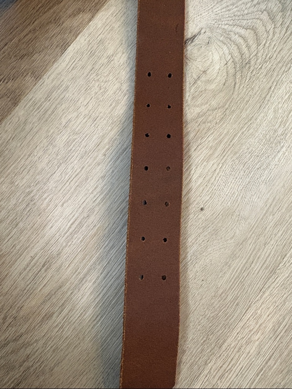 Main Street Forge Journeyman Full Grain Leather Belt Brown Size 44 classic - Picture 5 of 7